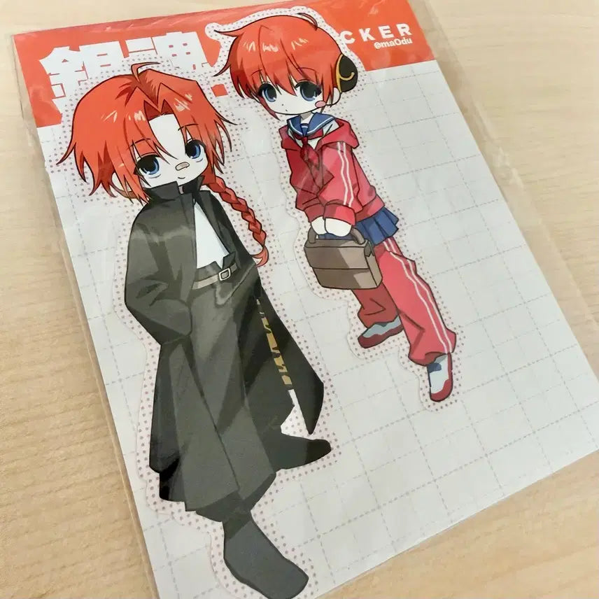 [BUNJANG] Mengdu Kamui Kagura Sticker / <원가 양도!!!> 은혼 카무이 카구라 조각스티커 비공굿 통판