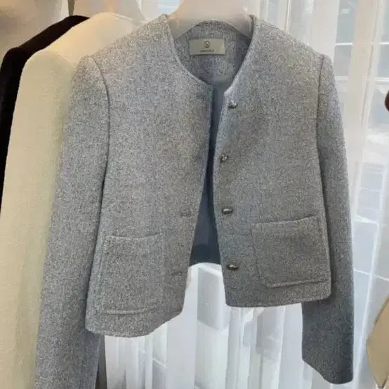 [BUNJANG] London Flat Tweed Jacket / [새상품 택포10.0] 런던플랏 트위드 자켓