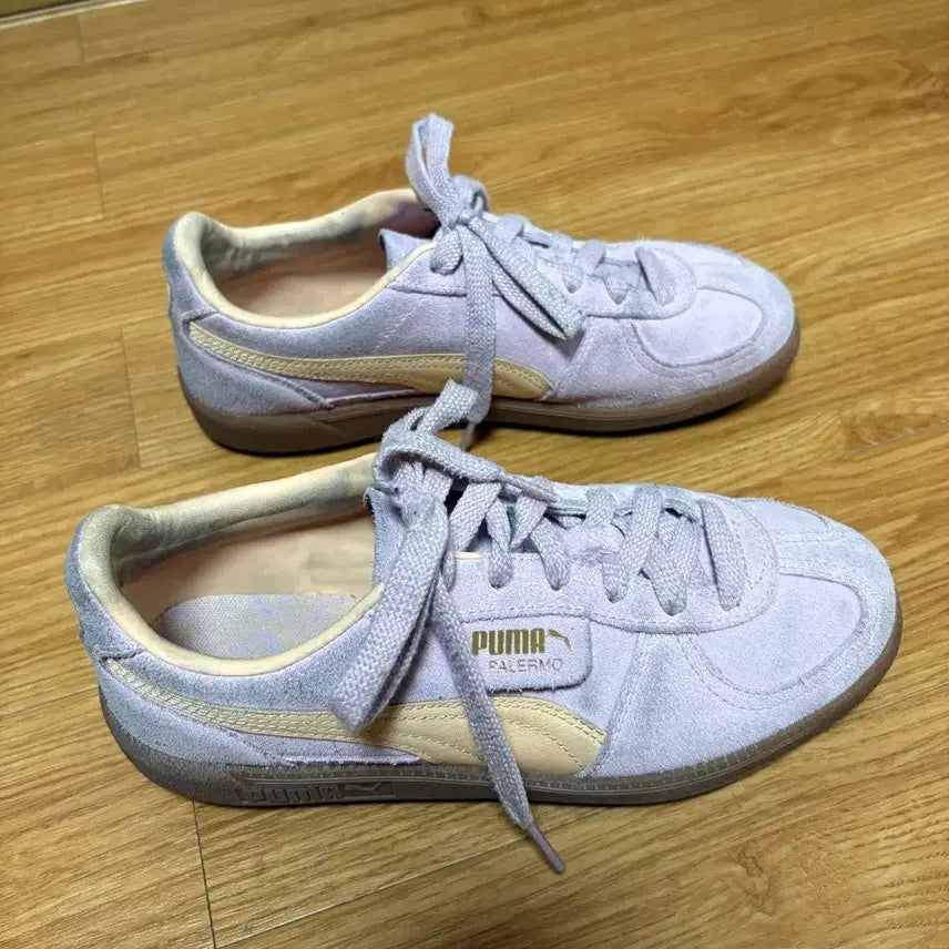 [BUNJANG] Puma Palermo Peach Fizz Sneakers / 푸마 팔레르모 운동화 피치피즈 240
