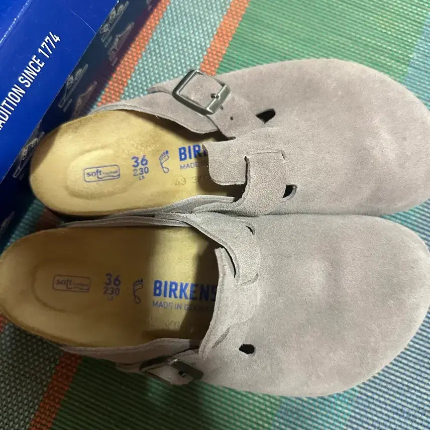 [BUNJANG] Birkenstock Boston Purple Clogs / 버켄스탁 보스턴230(36)보통발볼 퍼플색상
