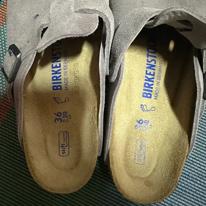 [BUNJANG] Birkenstock Boston Purple Clogs / 버켄스탁 보스턴230(36)보통발볼 퍼플색상