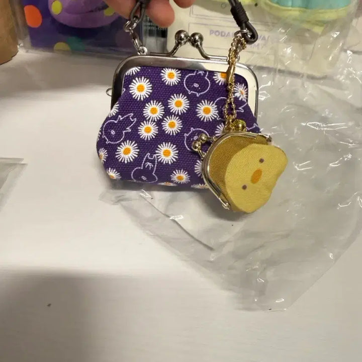 [BUNJANG] Usamaru Usagi Coin Purse Keyring New / 우사마루 우사기 가마구치 동전지갑 키링 새상품