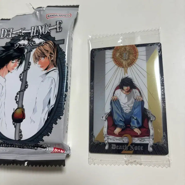 [BUNJANG] Death Note Wafer Card 2 / 데스노트 웨하스카드 L엘