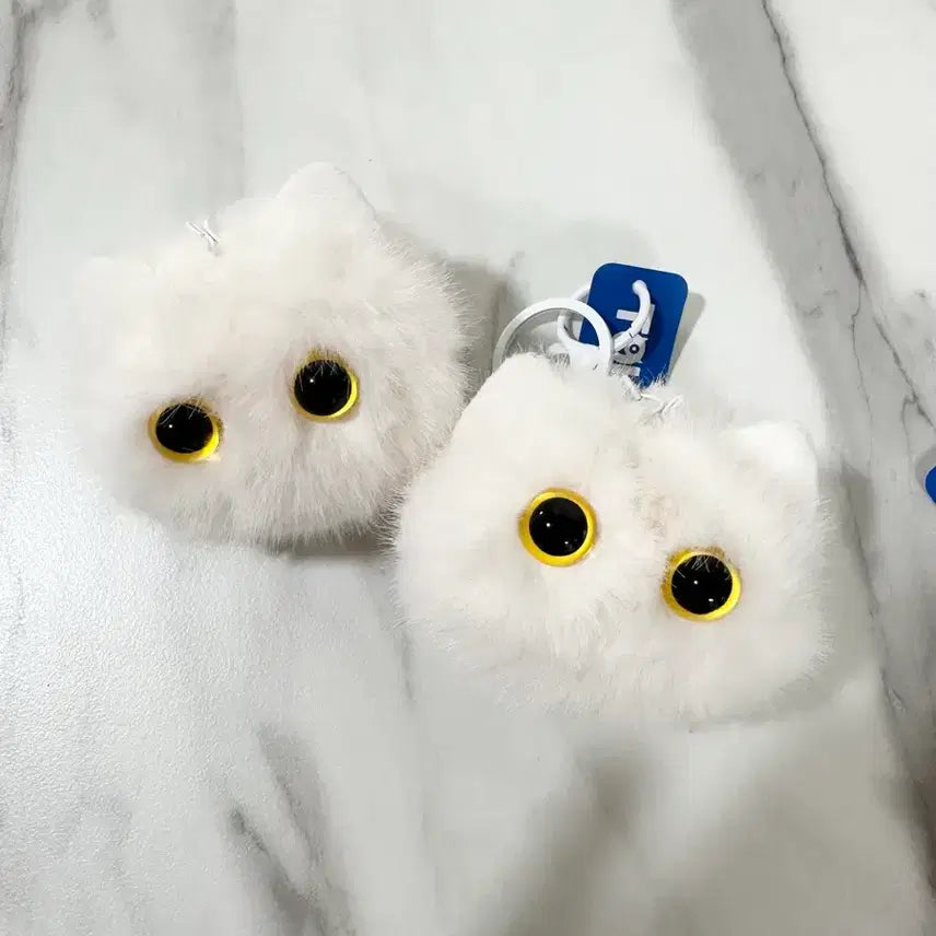 [BUNJANG] Cat Plush Keychain / 고양이 인형 키링 열쇠고리