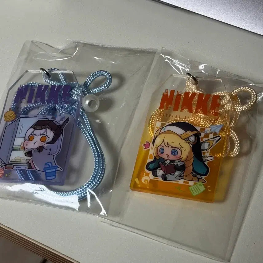 [BUNJANG] Goddess of Victory Nikke 3rd Anniversary Acrylic Charm Set / 승리의 여신 니케 3주년 아크릴 부적 라푼젤 백설이 세트