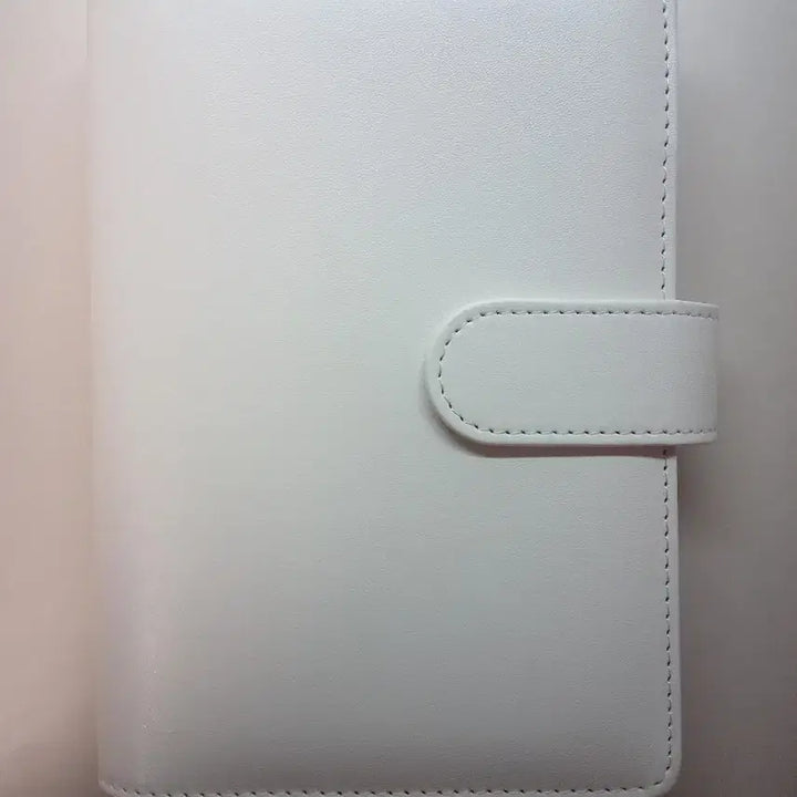 [SOLD OUT] a6 흰색 화이트 마카롱 바인더