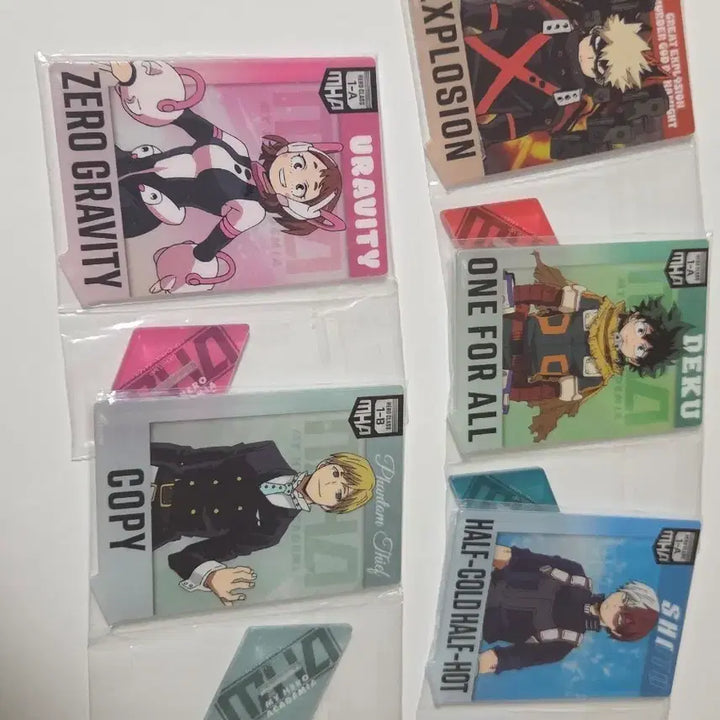 [BUNJANG] My Hero Academia Acrylic Stand 5-Piece Set / 히로아카 아크릴스탠드 5종 세트 (미개봉)
