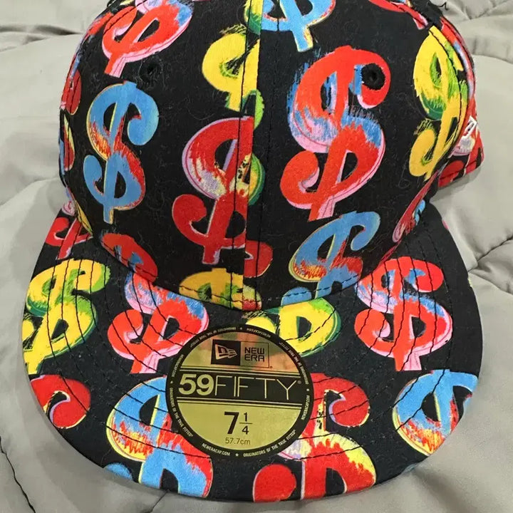 [BUNJANG] New Era Andy Warhol Colorful Pattern Cap 7 1/4 / 뉴에라 59fifty  앤디워홀 컬러풀 패턴캡 7 1/4