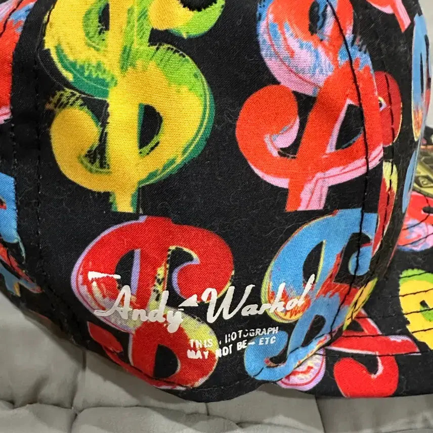 [BUNJANG] New Era Andy Warhol Colorful Pattern Cap 7 1/4 / 뉴에라 59fifty  앤디워홀 컬러풀 패턴캡 7 1/4