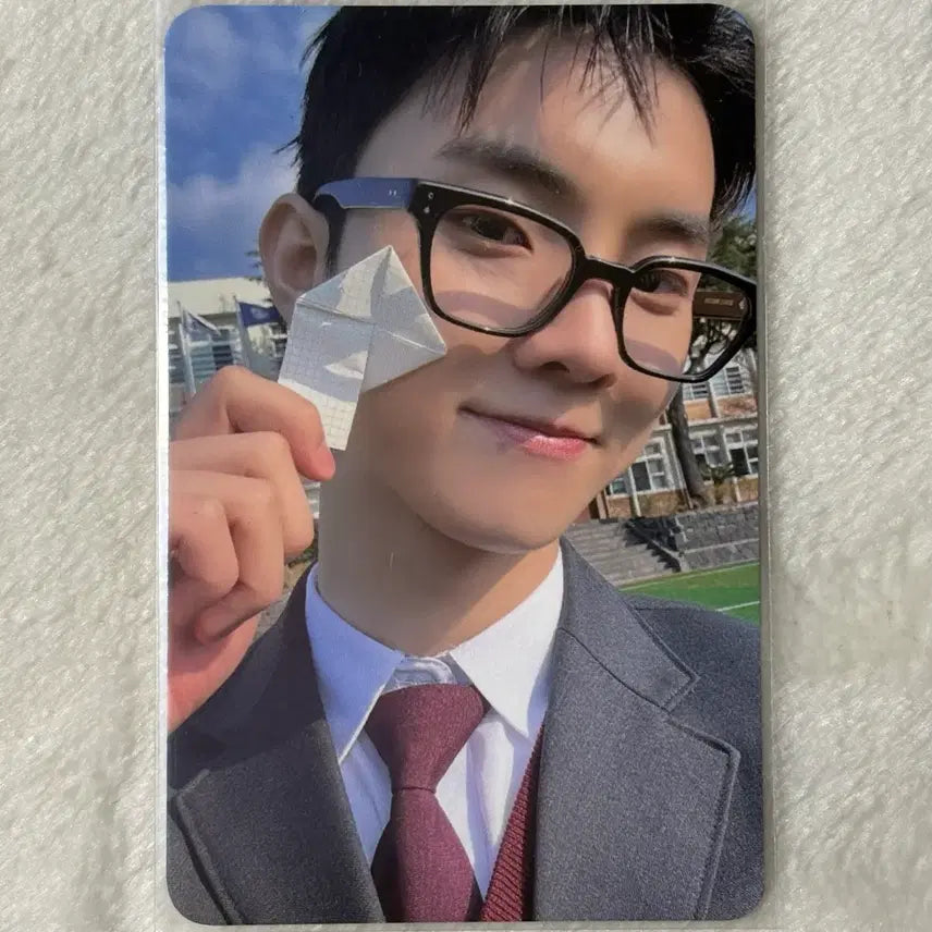 [BUNJANG] The Boyz Q Necktie Everline Note Ver. POB / 더보이즈 큐 넥타 에버라인 쪽지 ver 미공포