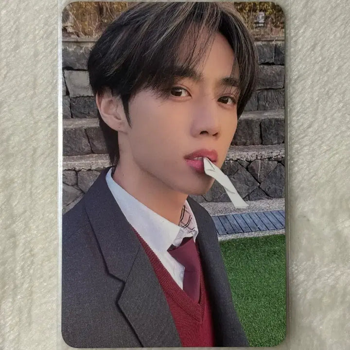 [BUNJANG] The Boyz Sunwoo Necktie Everline POB Photocard / 더보이즈 선우 넥타 에버라인 쪽지 ver 미공포