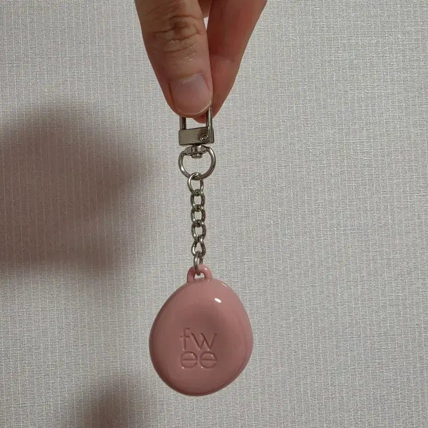 [BUNJANG] Fwee Pudding Pot Pink Keyring / 퓌 Fwee 푸딩팟 핑크 키링