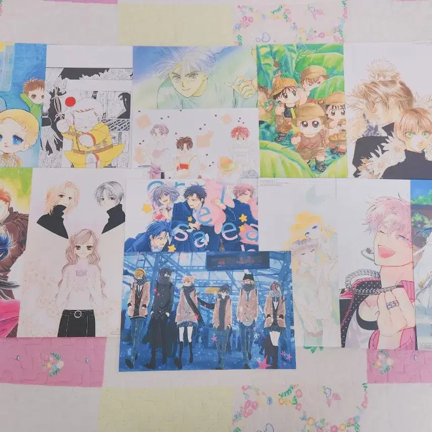 [BUNJANG] Akatsuki no Yona Tamon Goods Bundle Set / 새벽의 연화 타몬 복제원화 잡지 부록 굿즈 일괄 하나토유메 아크릴 엽서