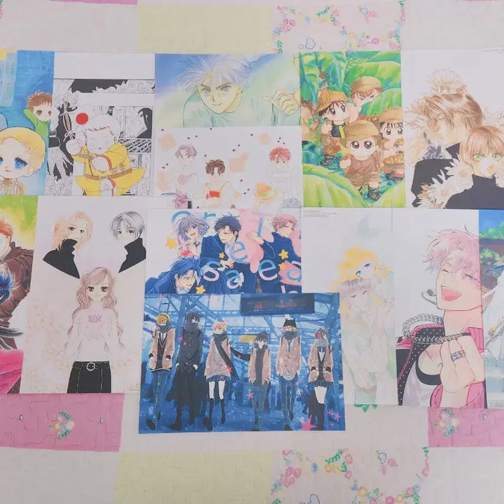 [BUNJANG] Akatsuki no Yona Tamon Goods Bundle Set / 새벽의 연화 타몬 복제원화 잡지 부록 굿즈 일괄 하나토유메 아크릴 엽서