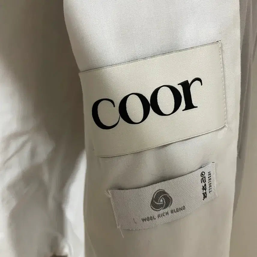 [BUNJANG] Coore Wool Blouson Mocha Gray L / 쿠어 울 블루종 모카그레이 L
