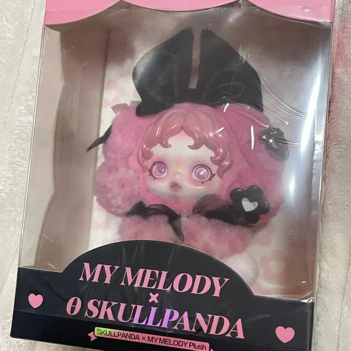 [BUNJANG] Pop Mart Skullpanda My Melody Collaboration Plush / 팝마트 스컬판다 마이멜로디 콜라보 인형