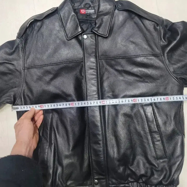 [SOLD OUT] 빈티지 양가죽 레더자켓 L