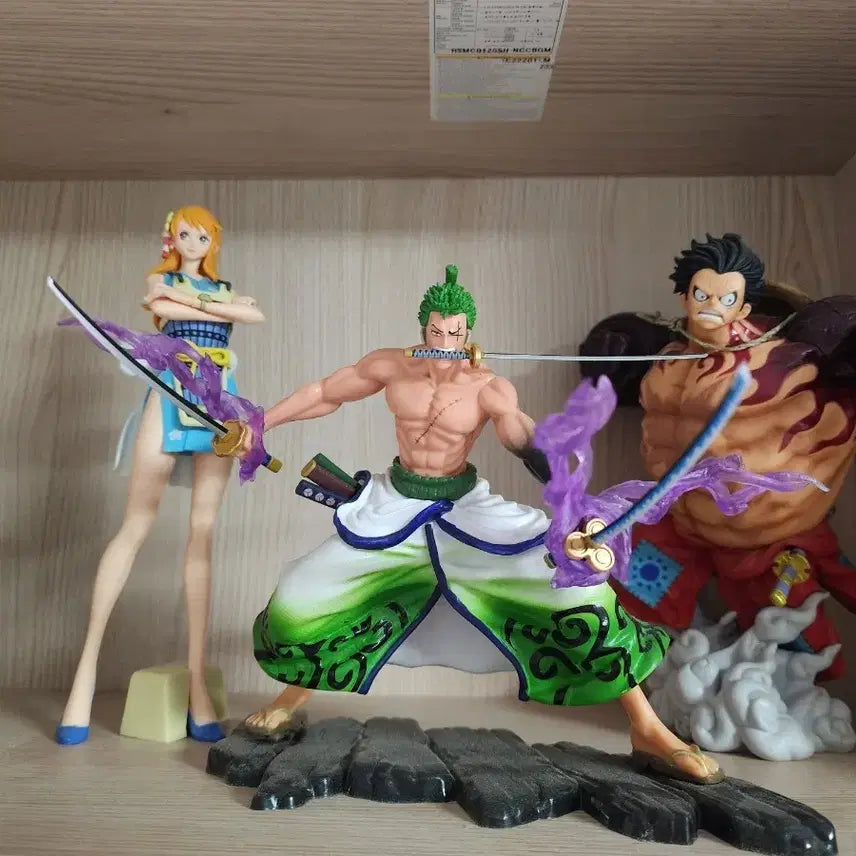 [BUNJANG] One Piece Nami &amp; Zoro Figure Bundle Set / 원피스 나미,조로 피규어 일괄