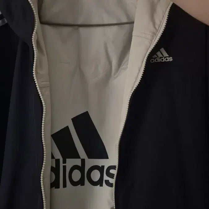 [BUNJANG] Adidas Old School Reversible Padded Jumper XL-XXL / 아디다스 올드스쿨 리버시블 패딩점퍼