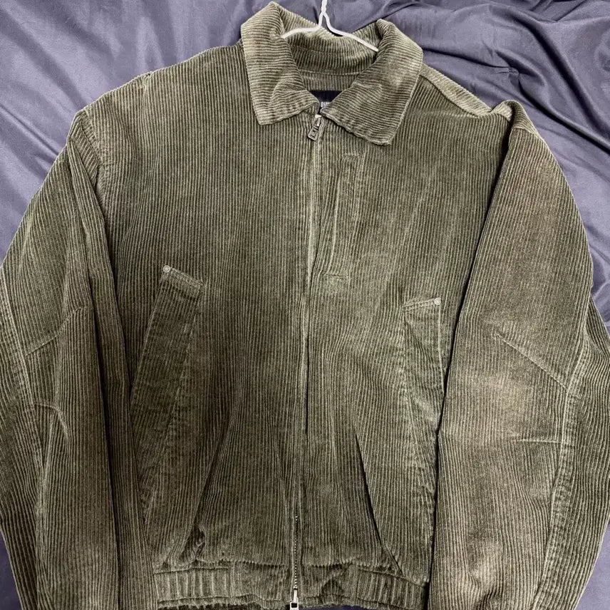 [BUNJANG] 2WAY Cropped Corduroy Drizzler Jacket - M / 2WAY 크롭 코듀로이 드리즐러 자켓 M