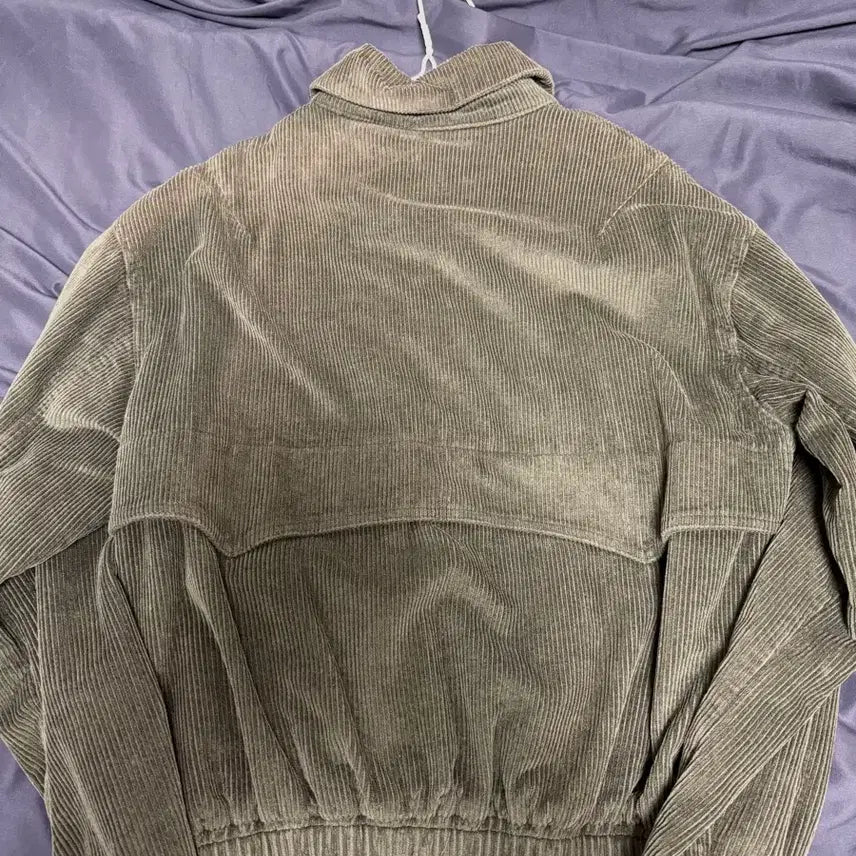 [BUNJANG] 2WAY Cropped Corduroy Drizzler Jacket - M / 2WAY 크롭 코듀로이 드리즐러 자켓 M