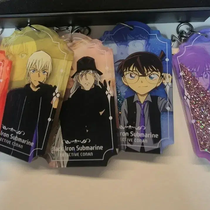[BUNJANG] Detective Conan Wadiz Keyring Bundle Set / 명탐정 코난 와디즈키링5개 일괄