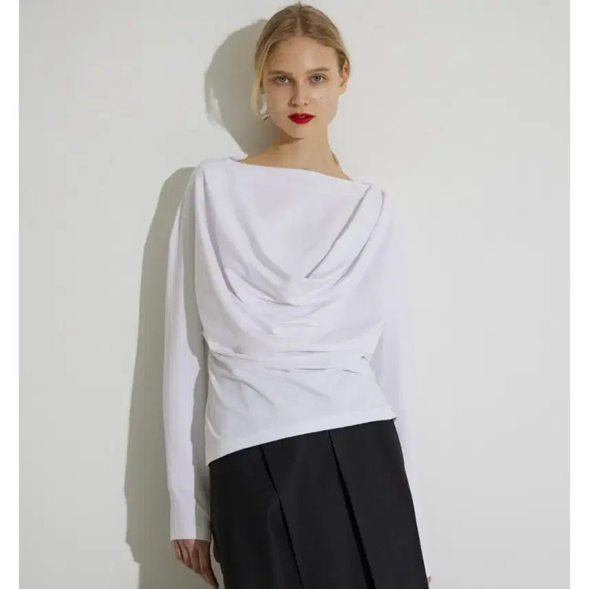 [BUNJANG] Dear Della Two-Way Top - Off-White, Free Size / 에콘 디어델라 투웨이 탑 FREE