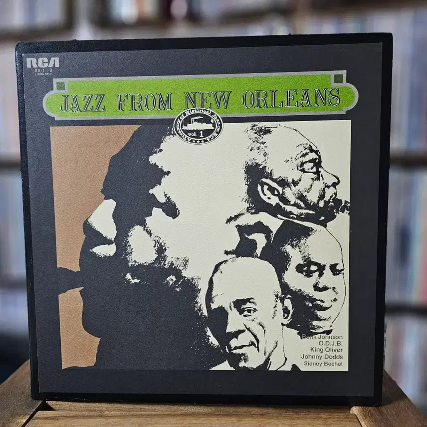 [BUNJANG] Various Artists "Jazz From New Orleans" 8LP Compilation Box Set / (8LP, Jazz) 뉴올리언스 재즈 전설적인 뮤지션들의 앨범 8LP