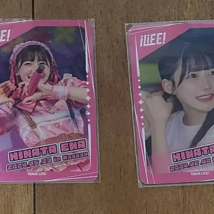 [BUNJANG] iLIFE! Hinata Ena Trading Card / iLIFE! 히나타 에나 트레카 2종