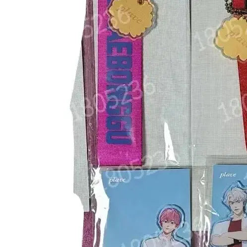 [BUNJANG] PLAVE Bambi Acrylic Stand &amp; Strap Keyring Set / 플레이브 예준 밤비 여섯번째여름 아크릴스탠드 스트랩키링 명찰