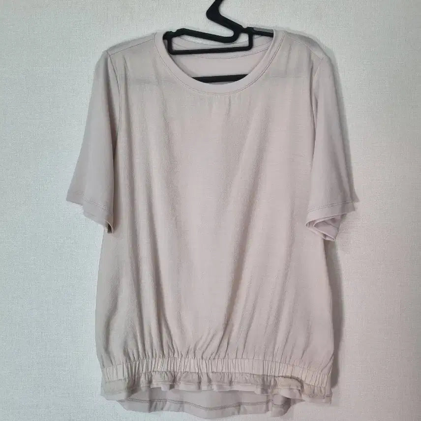 [BUNJANG] Tencel Blend Short Sleeve T-Shirt / 인견.텐셀 혼방 반팔티 66.77