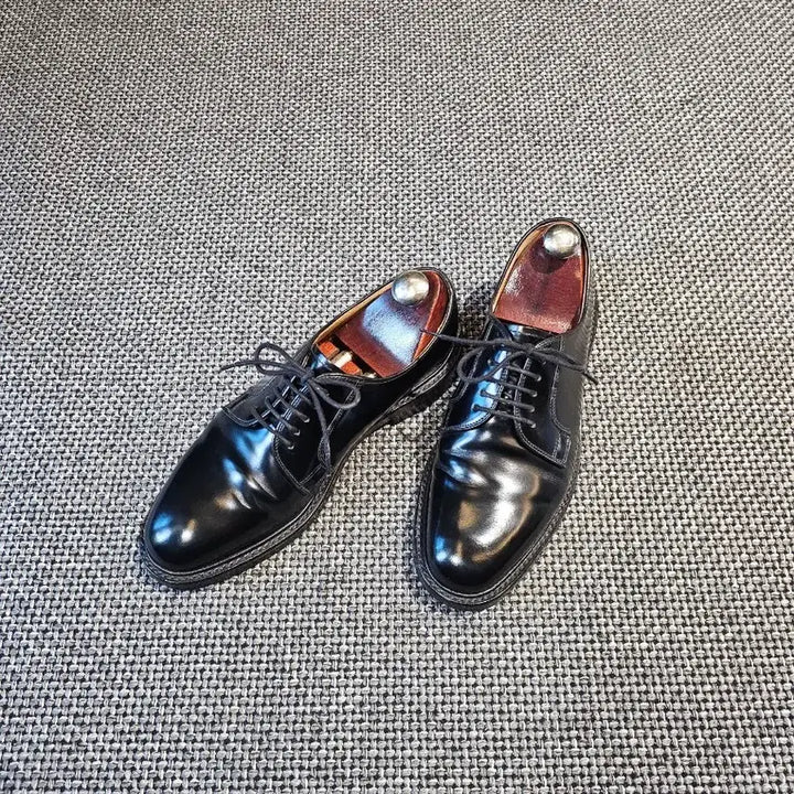 [BUNJANG] Loake 771B Plain Toe Derby Shoes / 로크 771B Uk6신품급(플레인토더비,로크더비,예식구두,면접구두,버윅)
