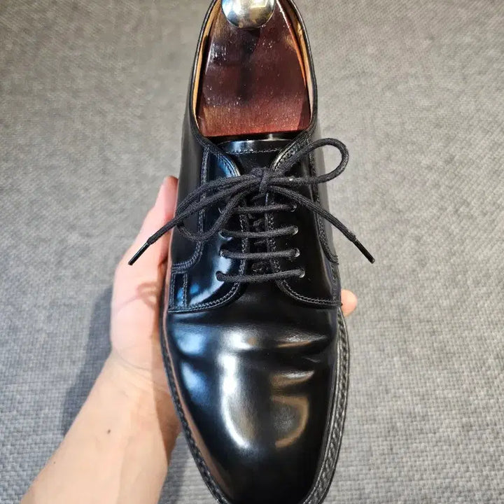 [BUNJANG] Loake 771B Plain Toe Derby Shoes / 로크 771B Uk6신품급(플레인토더비,로크더비,예식구두,면접구두,버윅)