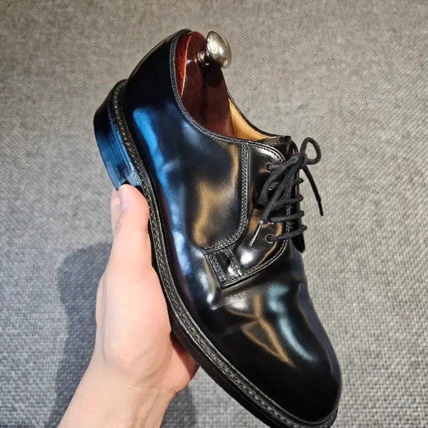 [BUNJANG] Loake 771B Plain Toe Derby Shoes / 로크 771B Uk6신품급(플레인토더비,로크더비,예식구두,면접구두,버윅)