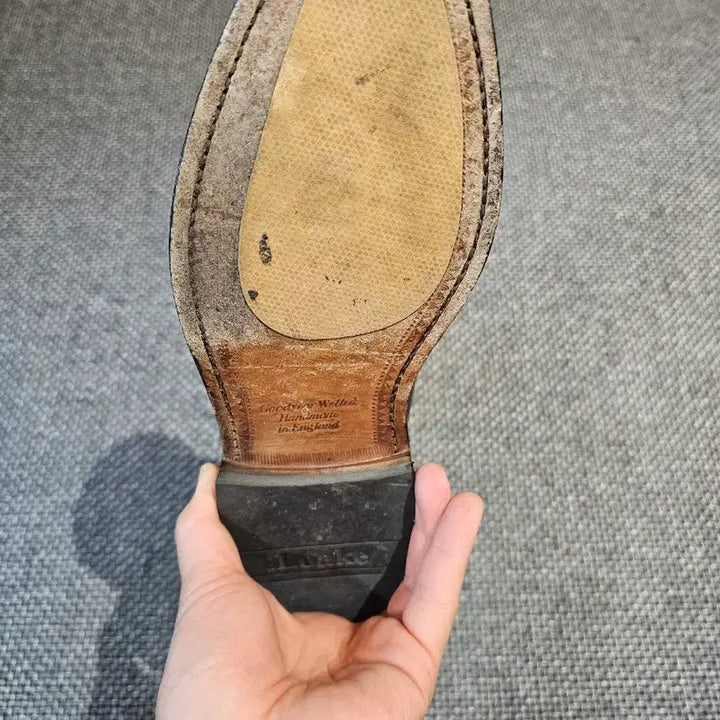 [BUNJANG] Loake 771B Plain Toe Derby Shoes / 로크 771B Uk6신품급(플레인토더비,로크더비,예식구두,면접구두,버윅)