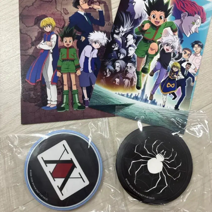 [BUNJANG] Hunter x Hunter Special Edition Hand Mirror Set / 헌터x헌터 15만원 굿즈 구매 특전 손거울