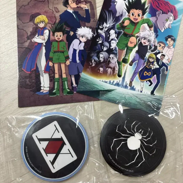 [BUNJANG] Hunter x Hunter Special Edition Hand Mirror Set / 헌터x헌터 15만원 굿즈 구매 특전 손거울