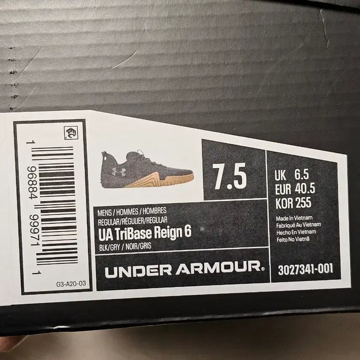 [BUNJANG] Under Armour TriBase Reign 6 Training Shoes / 새상품 언더아머 UA TriBase Reign 6 웨이트 헬스 크로스핏화