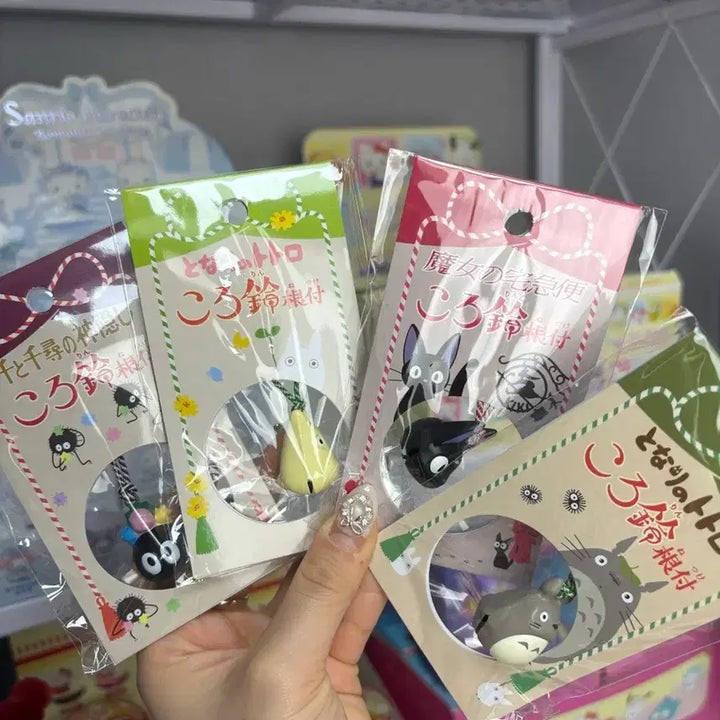 [BUNJANG] My Neighbor Totoro / Ghibli Bell Keychain Holder / 토토로/지브리 방울 키체인 키홀더