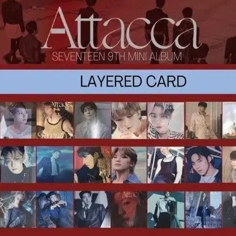 [BUNJANG] Seventeen The8 Attacca Layered Card Bundle Set / 아타카 세븐틴 레이어드 카드 디에잇 일괄