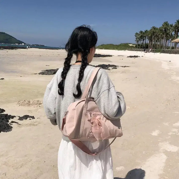 [BUNJANG] 오부니 리본 짐백 / 오부니 리본 짐백