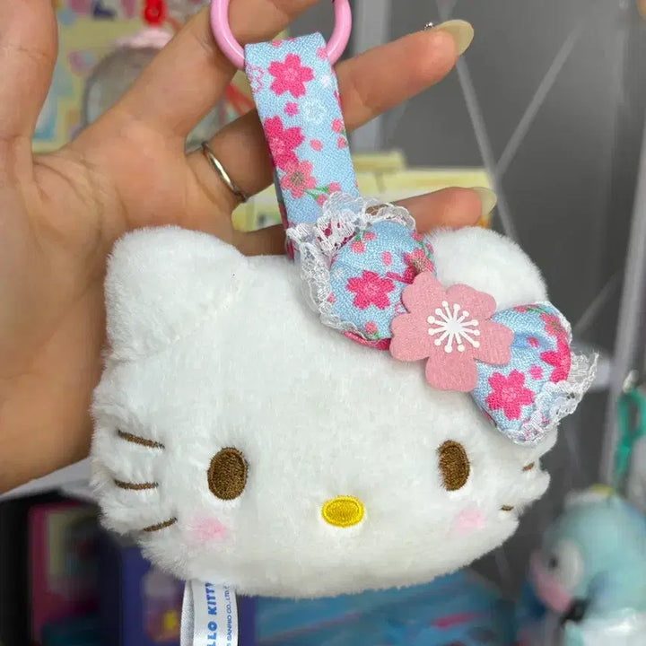 [BUNJANG] Sanrio Authentic Mascot Plush Keychain / 산리오 정품 마스코트 인형 키링
