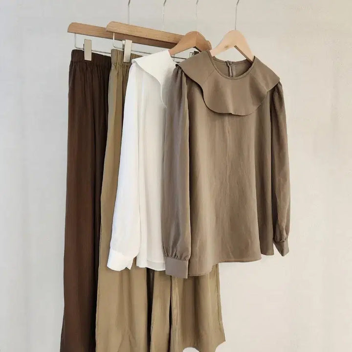 [BUNJANG] Premium Quality Wide Skirt-Like Pants / 스커트 라이크 팬츠 / 고퀄리티 프리미엄 자체제작 브랜드 퀄리티 와이드