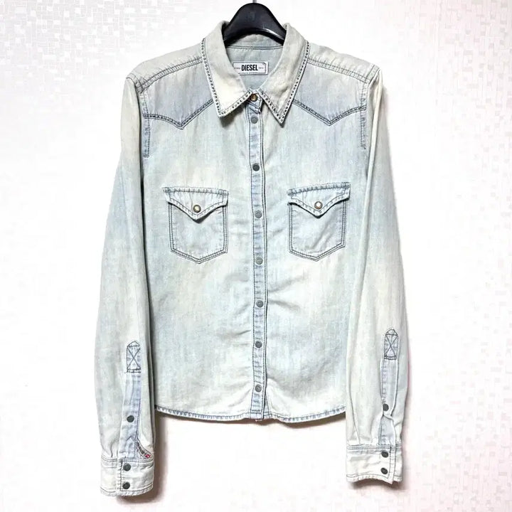 [SOLD OUT] [S,90]디젤 여성 데님 셔츠 남방 diesel