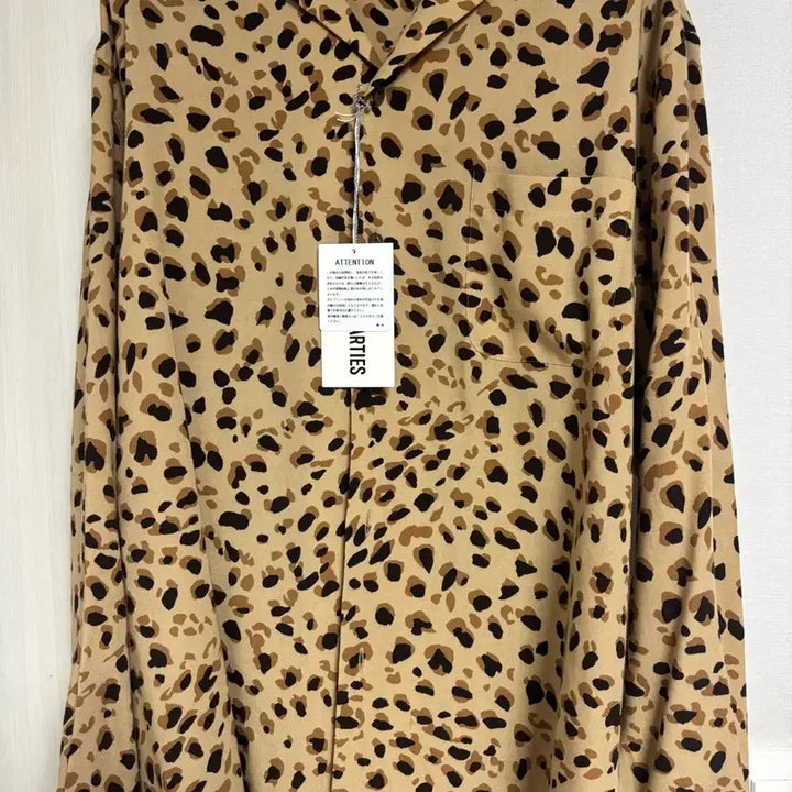[BUNJANG] Wacko Maria Leopard Shirt / 와코마리아 레오파드 셔츠