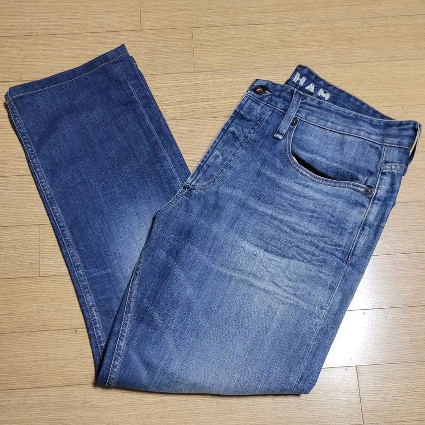 [BUNJANG] Denham Washed Denim Jeans / DENHAM 덴함 워싱청바지