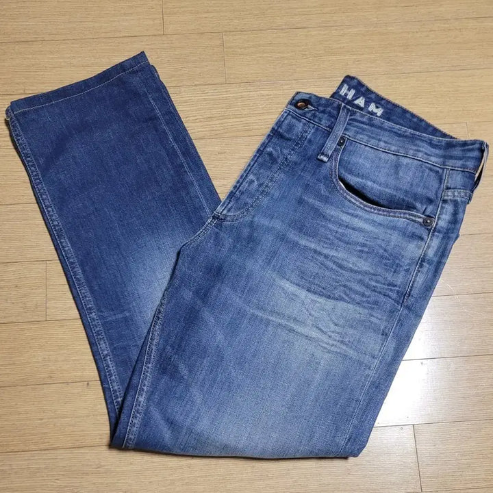 [BUNJANG] Denham Washed Denim Jeans / DENHAM 덴함 워싱청바지