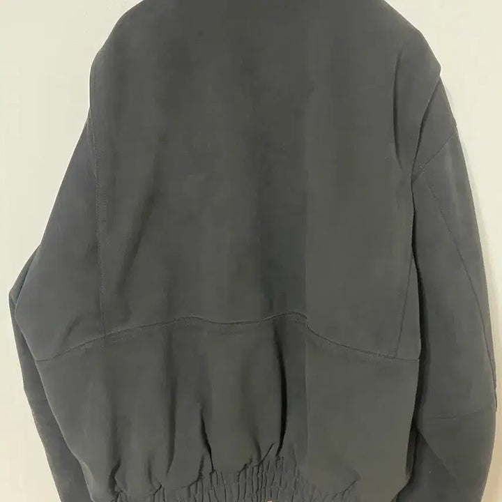 [BUNJANG] Allenne 3D Suede Bomber Jacket / 알렌느 3D 스웨이드 봄버 블랙 2사이즈
