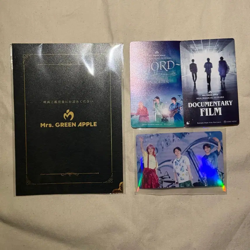[BUNJANG] Mrs. Green Apple Fiord Documentary POB Bundle Set / 미세스그린애플 피요르드 다큐 특전