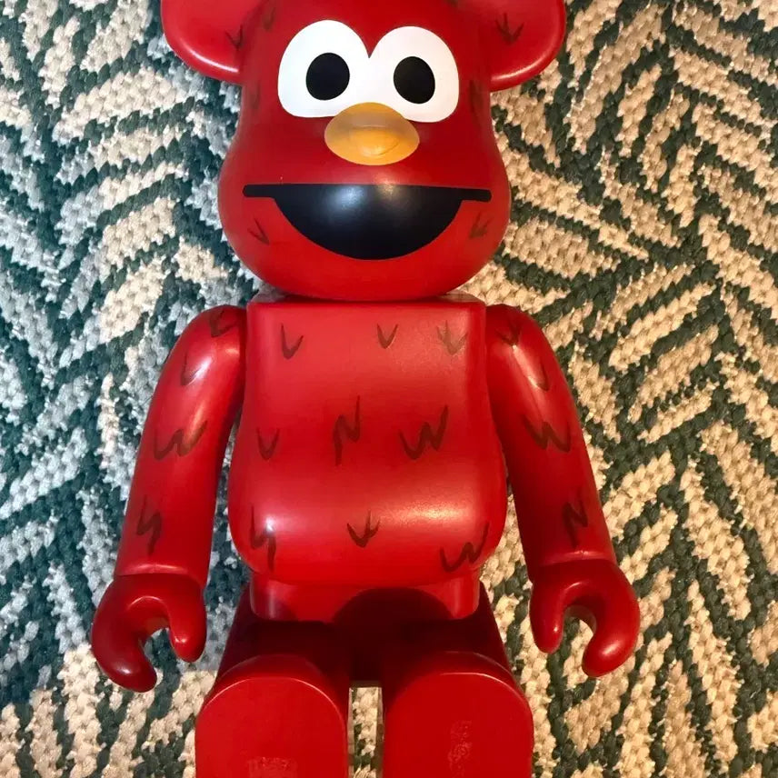 [BUNJANG] Sesame Street Elmo 400% Bearbrick Figure / 엘모 400%베어브릭.세서미 스트리트